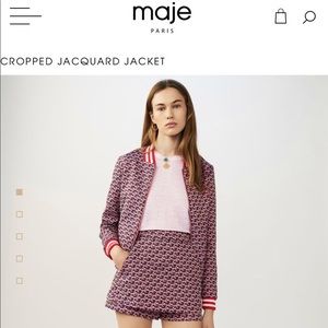 Maje Jacquard Set
